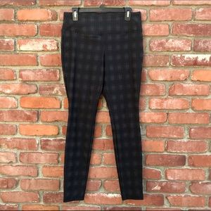 Worthington Modern Fit Wide Waist Plaid Pant